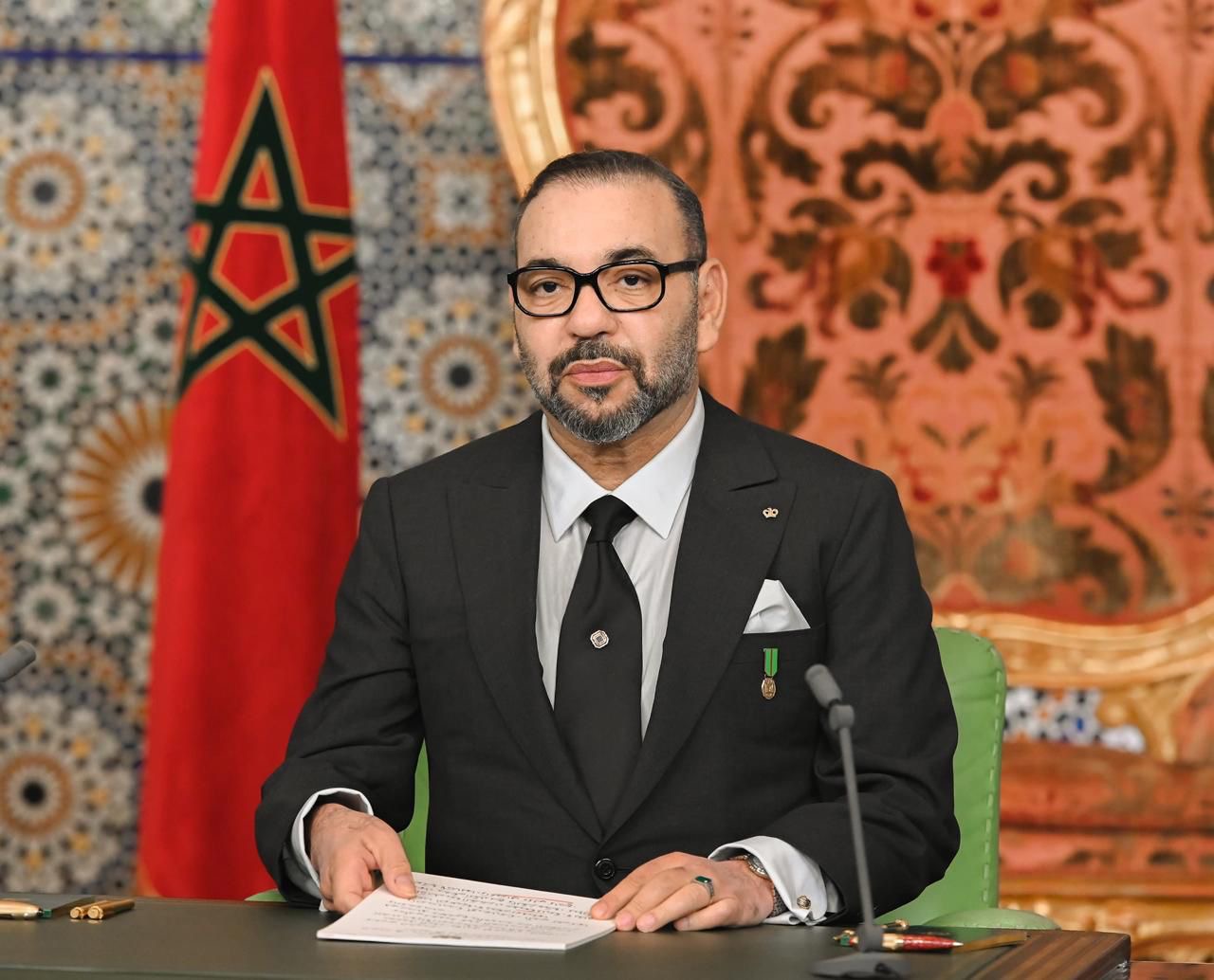 العاهل المغربي