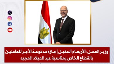 وزير العمل